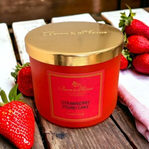 Strawberry Pound Cake