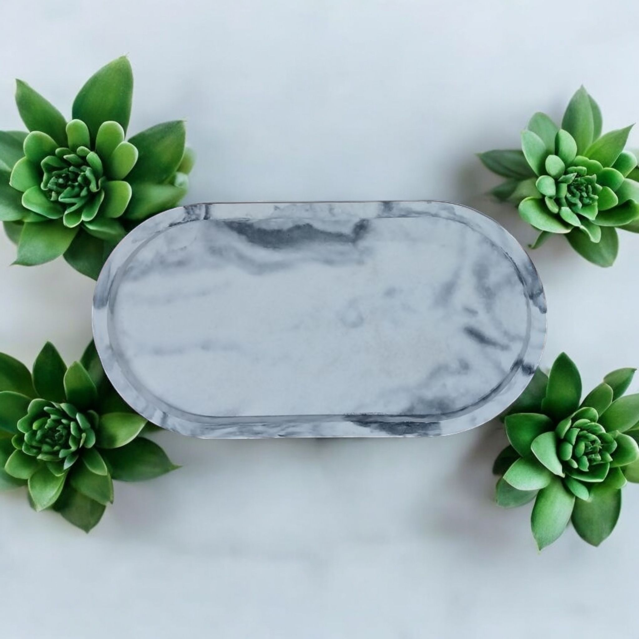 Bandeja Oval Marmol - Imagen 4